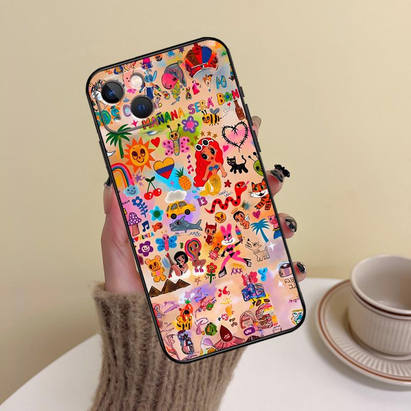Karol G Phone Case For iPhone 16 Pro Max 14 13 12 11 15 17 Pro Max Mini Plus 16e 17 Air Cover Funda