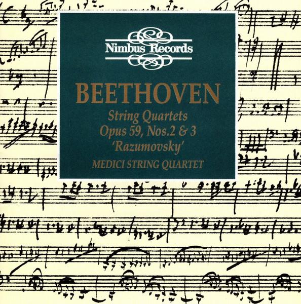 

CD MEDICI STRING QUARTET Beethovenstring Qts. 2 3 NI5225 nimbus 1990 UK Classical Used