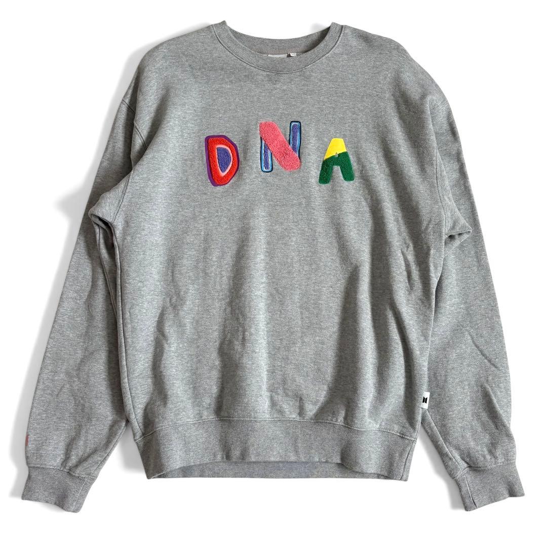 [USED] BTS DNA Sweatshirt (worn by V), XL (oversized), Gray