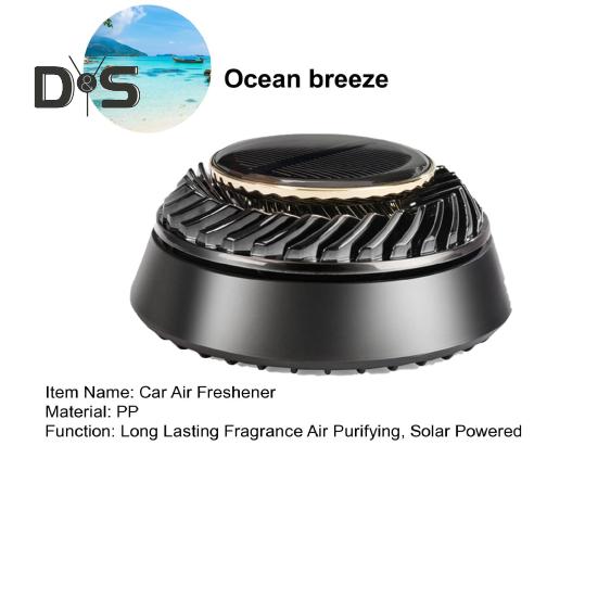 Odorizant solar pentru mașină, rotativ automat, parfum de lungă durată, purificare a aerului, difuzor de aromaterapie automată, ornament, accesorii pentru interiorul mașinii