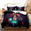 Cool Cool The Undertaker Bedding Set Single Twin Full three-piece suit Bed Set Adult Bedroom Duvetcover Sets Kpop Bed Sheet Set