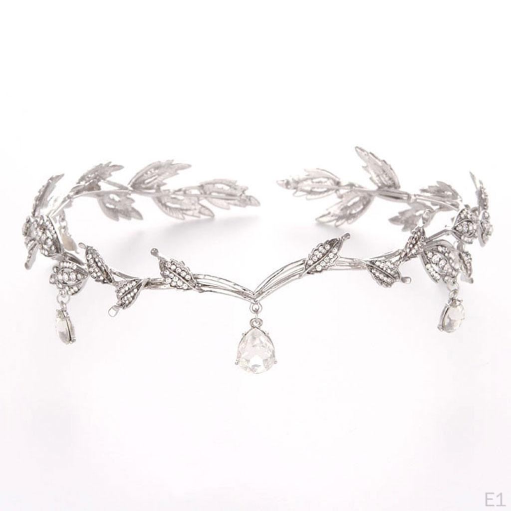 Elegant Rhinestone Forehead Chain for Wedding and Prom Events