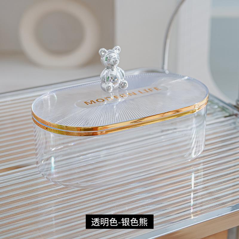 

Dust Mask Storage Box Home Acrylic Storage Box Desktop Organization Jewelry Storage Containers Organizer