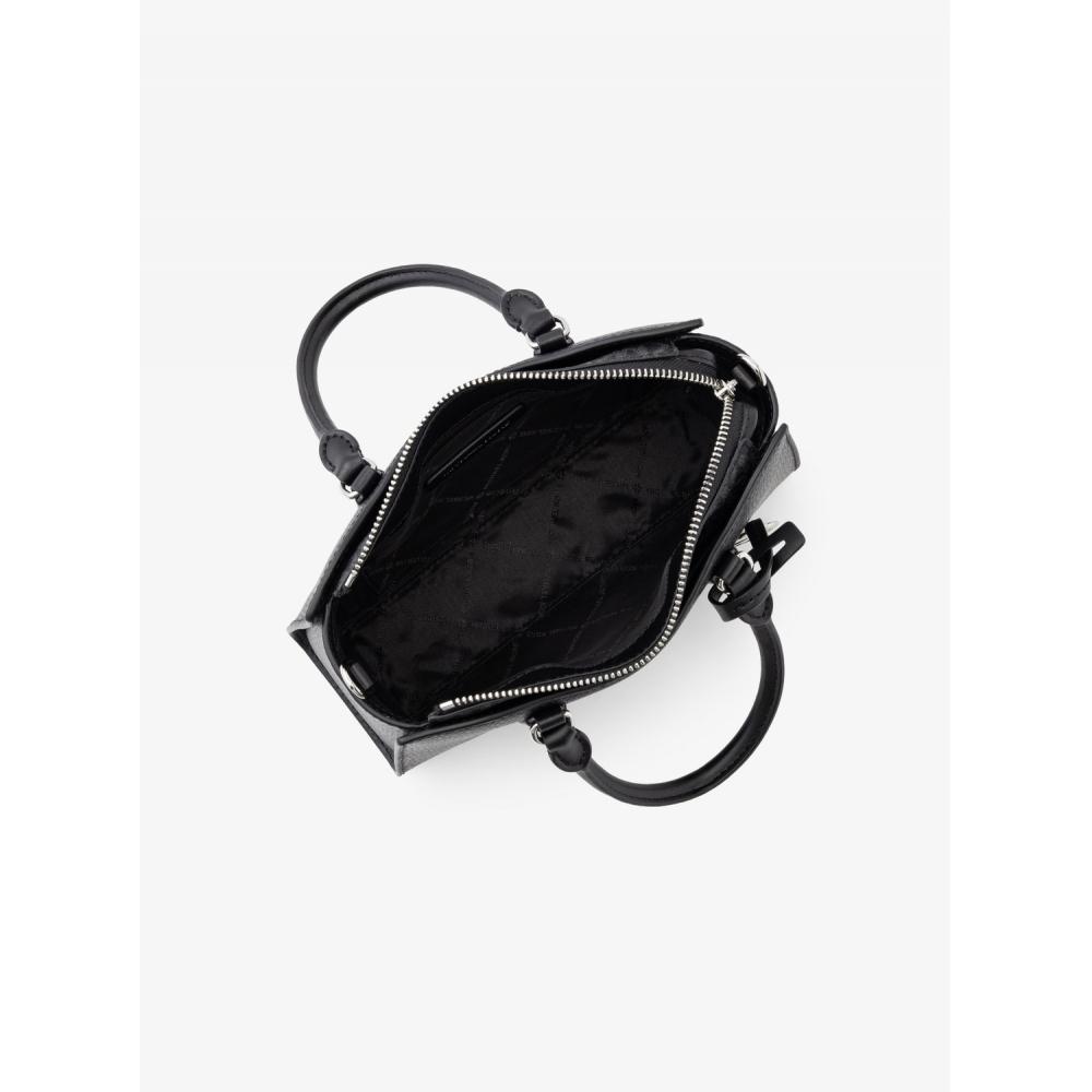 Michael Kors Arden Top Zip Cross Body Small 35s6s4xm1l1 Black