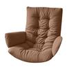 Waterproof Egg Chair Cushion Thicken Patio Hanging Basket Chair Cushion Egg Chair Cushion with Armrests for Indoor Outdoor Basket Swing