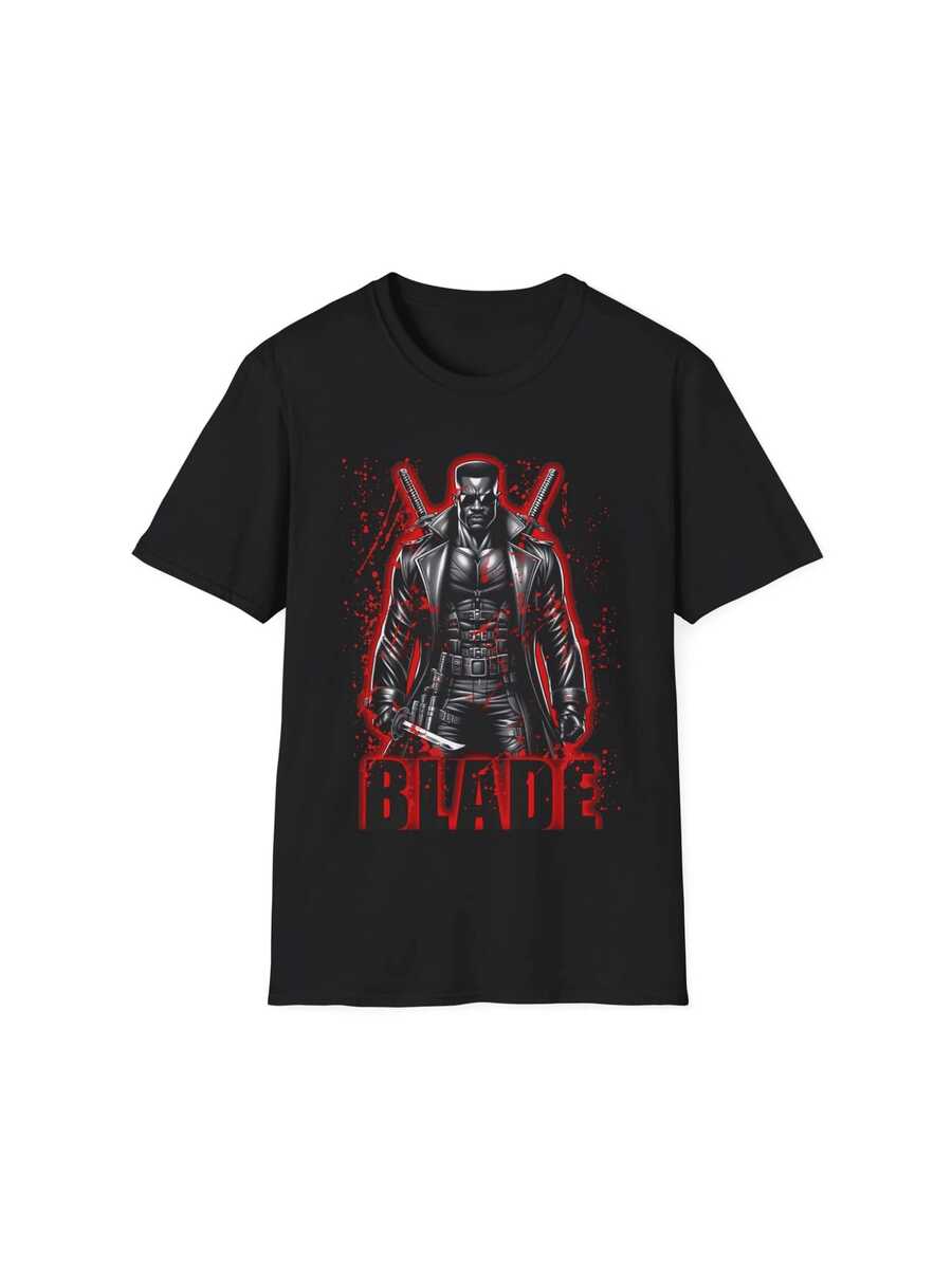 Blade Hunter Unisexs Casual Round Neck Short Sleeve 100 Cotton TShirt Edgy Style Digital Printed Tee S