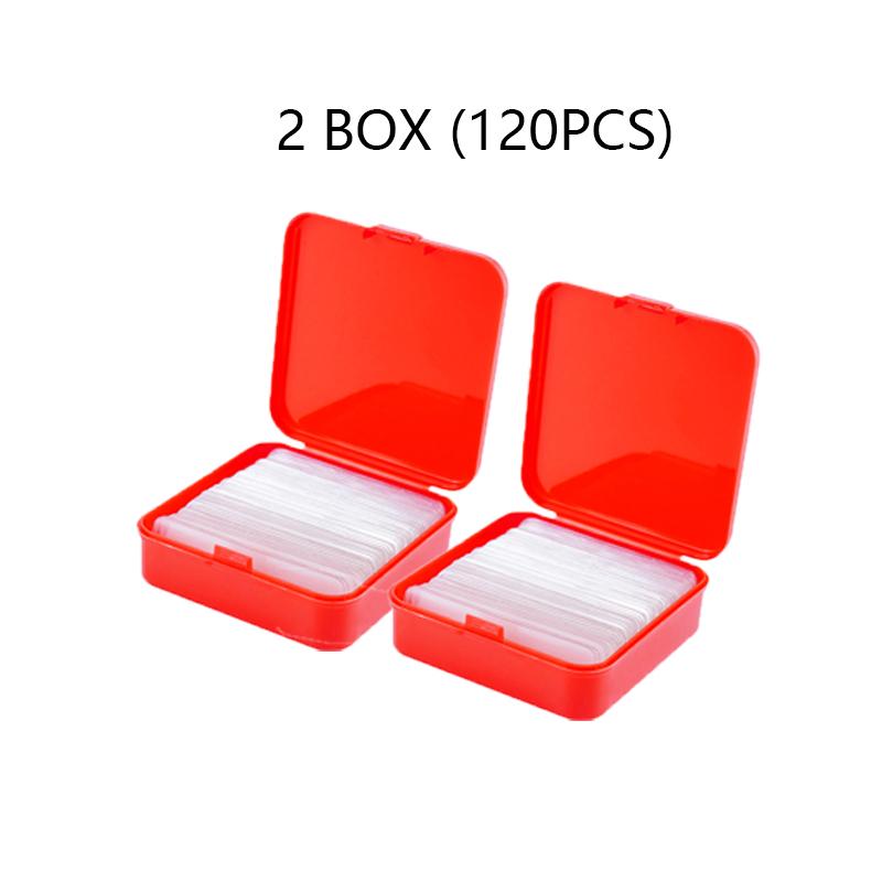 240/120 adet Yeniden Kullanılabilir Çift Taraflı Yapışkan Bant Çok Fonksiyonlu Su Geçirmez Sihirli Şeffaf Pvc Nano Bantlar Ev Ofis Arzı