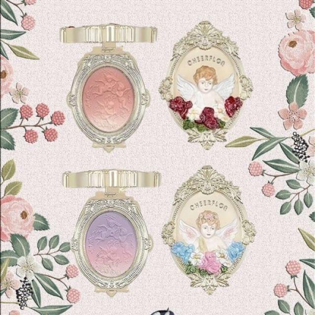 CHEERFLOR - Róż do policzków Angel Apocalypse z wytłoczeniem i gradientem - 2 rodzaje