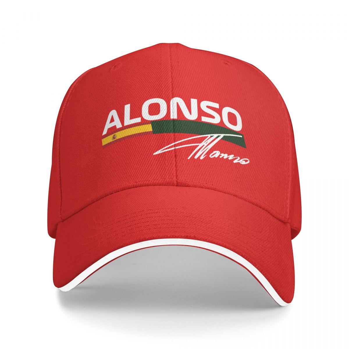 Фернандо Алонсо 2023 Потрясающие 14 Испанские Бейсболки Активности Кепка Snapback Унисекс Кепки One Size