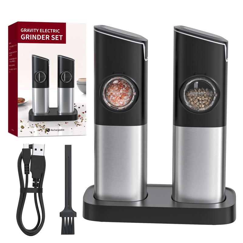 Automatic Electric Pepper Mill and Spice Grinder Bottle