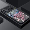 Cherry Bowknot Patterned Magnetic Phone Case For iPhone 17e 17 Pro Max 16 15 14 13 Pro Max 16e 11 For Magsafe Acrylic Back Cover