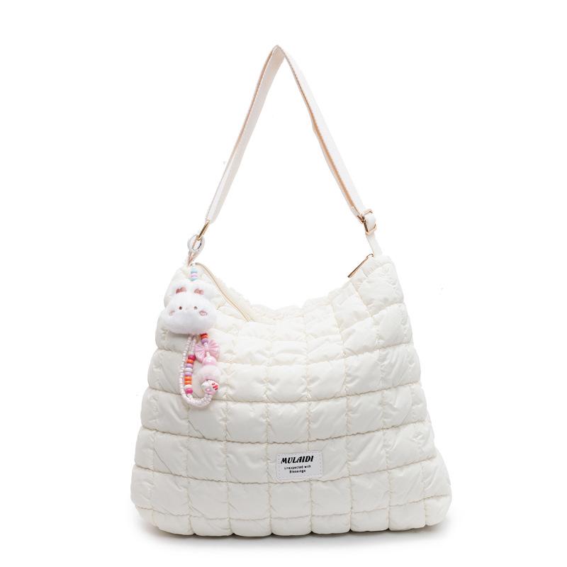 Women's Puff Crossbody Bag - Autumn/Winter Large Capacity Quilted Tote