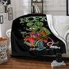 1pc NOFX Throw Blanket Soft Flannel, Cozy All Season Polyester Perfect for Home, Office