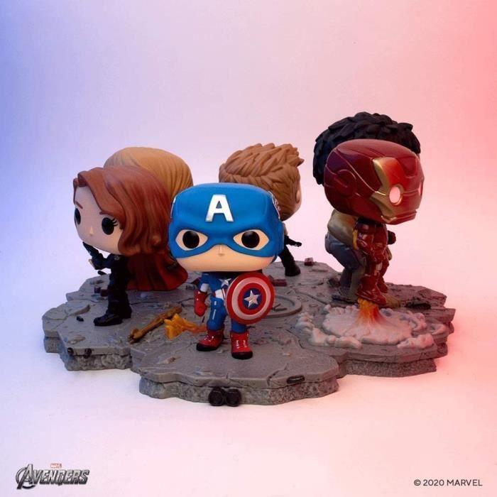 Figurine Marvel - Avengers Assemble - Captain America Pop Deluxe 15cm