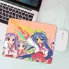 Lucky Star Konata Izumi Kleines Gaming-Mauspad XS-Mauspad Desktop-Dekoration Büro-Schreibtischmatte Teppich für PC-Gamer Rutschfester Gummi
