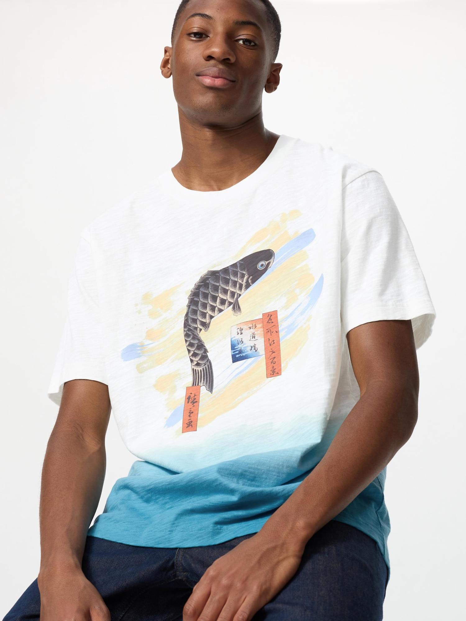 

Uniqlo Japan Ukiyo E музей искусств Бостон Ют 01 OFF WHITE/XL