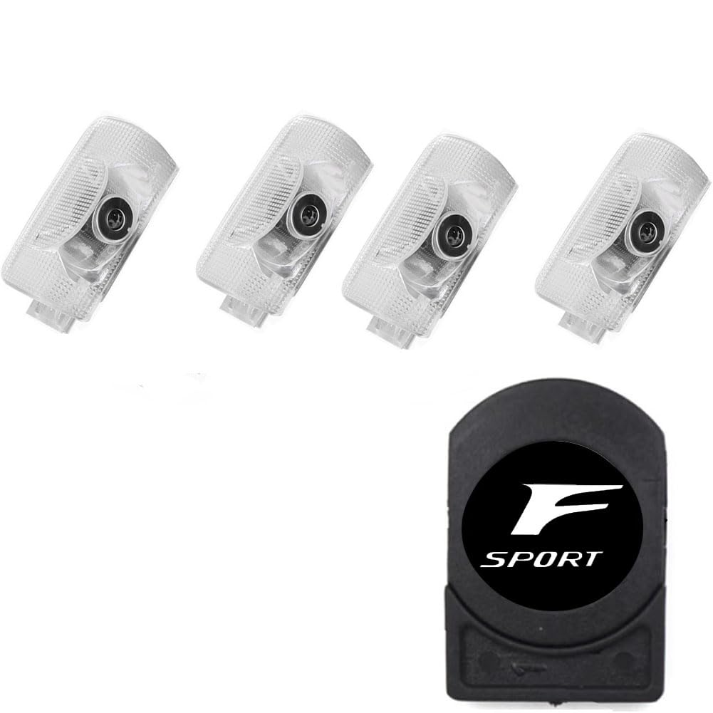 Yaoperfor Courtesy Light Door Welcome Light Courtesy Lamp LED Logo set of 4