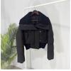 Winter New Design Lamb Wool Lapel Thickened Short Bread Clothes Cotton Coat Tide