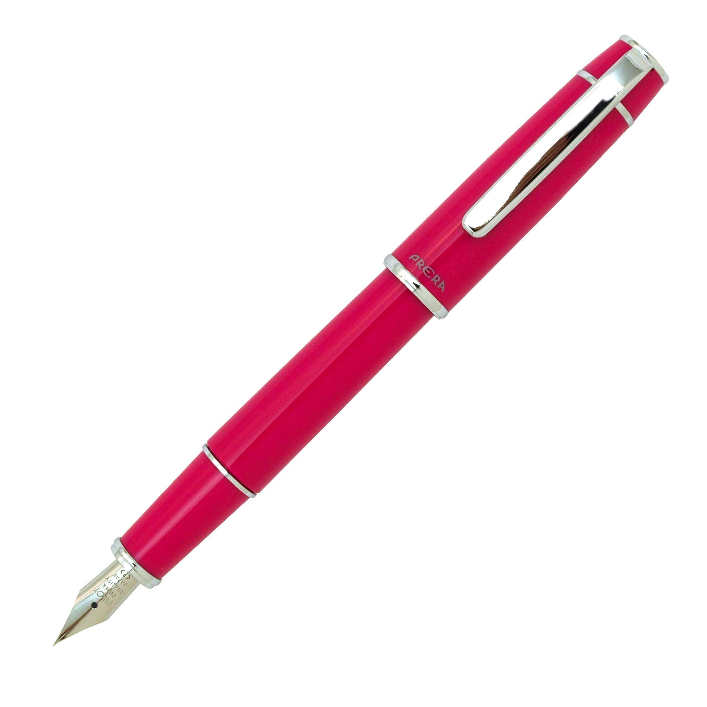 

Pilot Prera Fine Nib Vivid Pink Body Fountain Pen (FPR-3SR-VP-F).