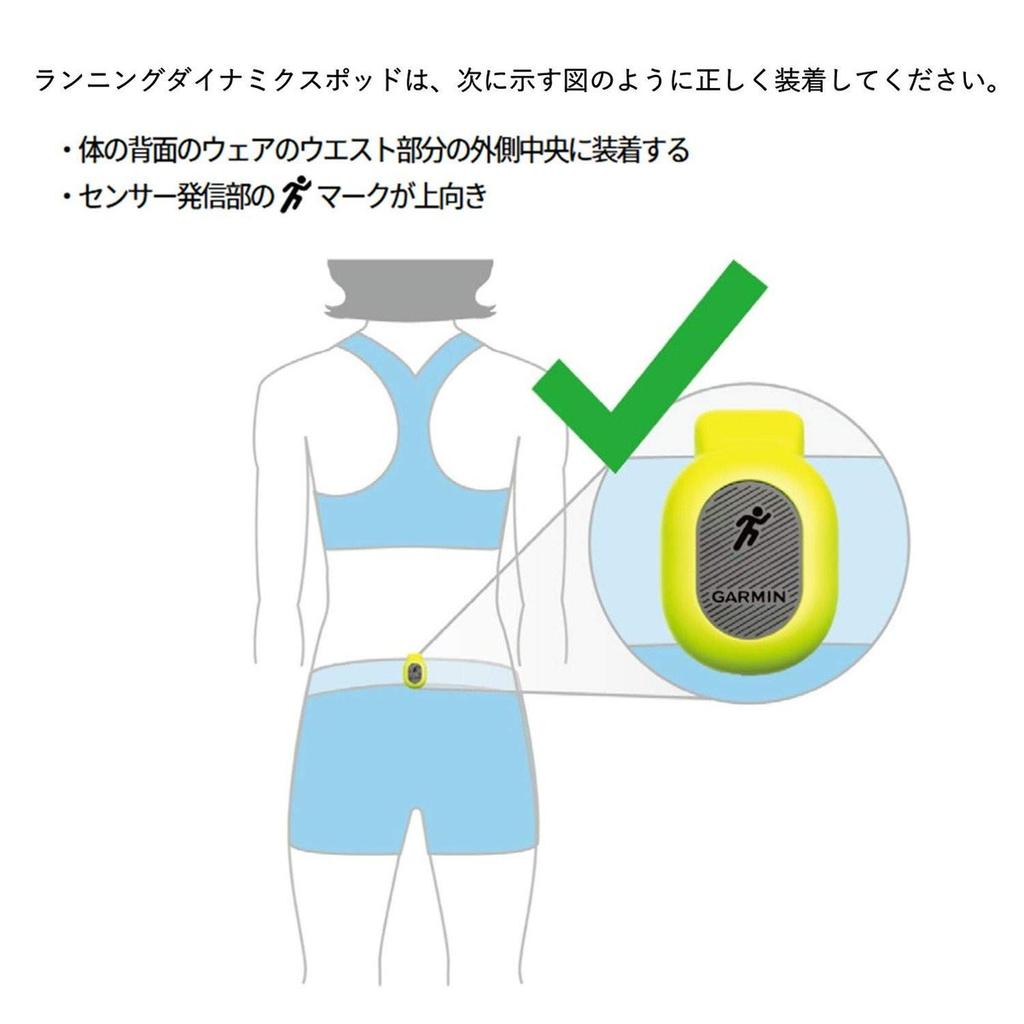 GARMIN Running Dynamics Pod for Biometric Data