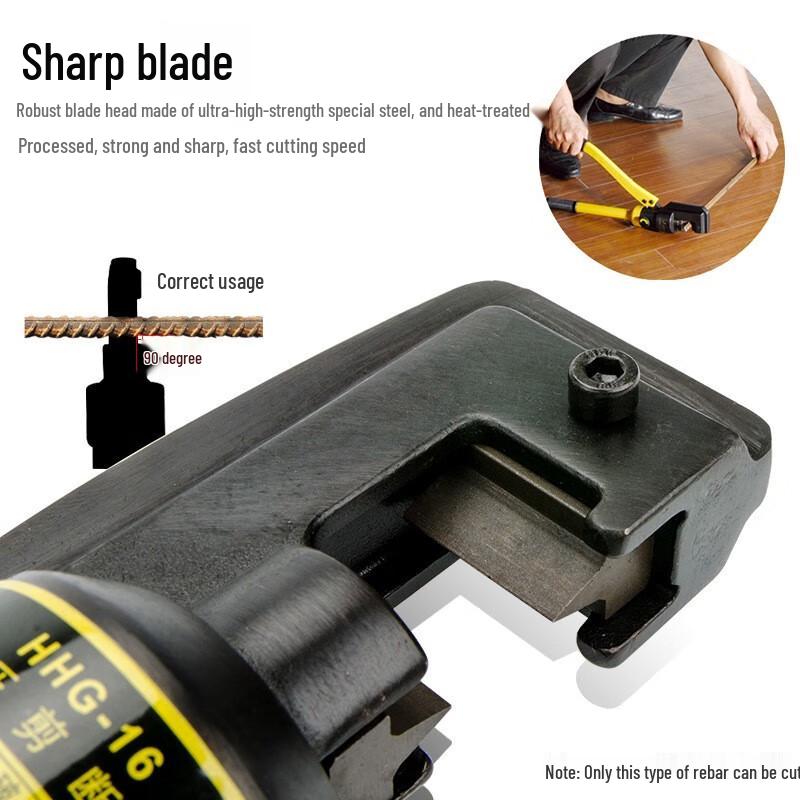 Fuda Manual Hydraulic Rebar Cutter