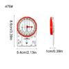 Baseplate Map Compasses with Scale Ruler Accurate Orienteering Compasses for Backpacking, Camping, Survival Navigation