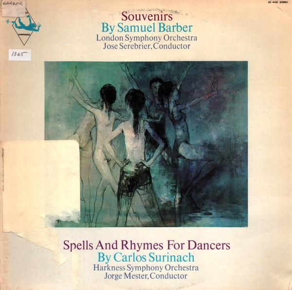 LP Record SAMUEL BARBER, LONDON SYMPHONY ORCH - Souvenirs / Spells And Rhymes For D DC6433 Desto 1969 US Classical Used