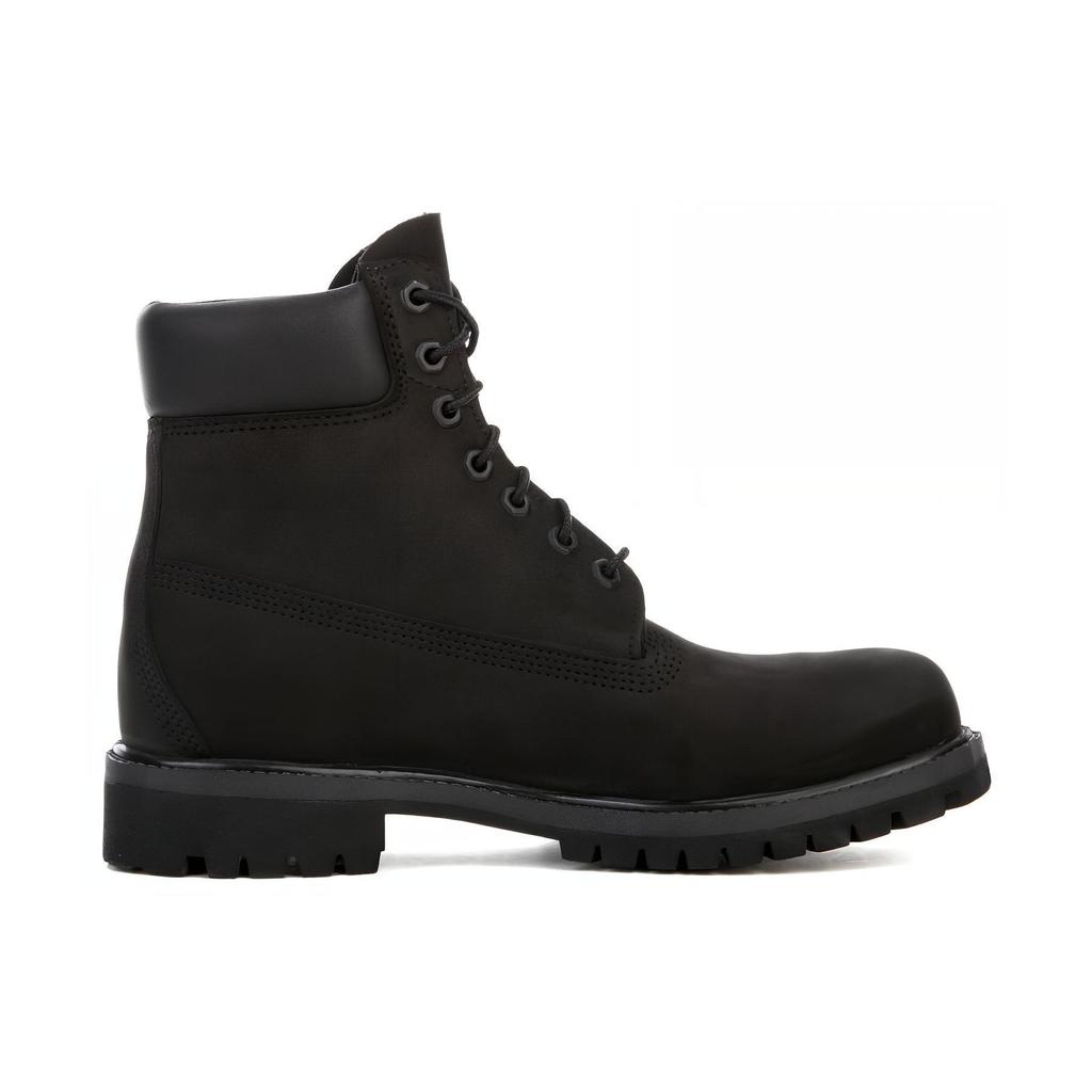 Timberland Leather Durable Shock Absorbing Mid-Calf Outdoor Boots Men boots Black TB010073