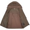 The North Face Logo Hooded Zip-Up Long Sleeve Jacket Men Jackets Brown NJ3LR05B