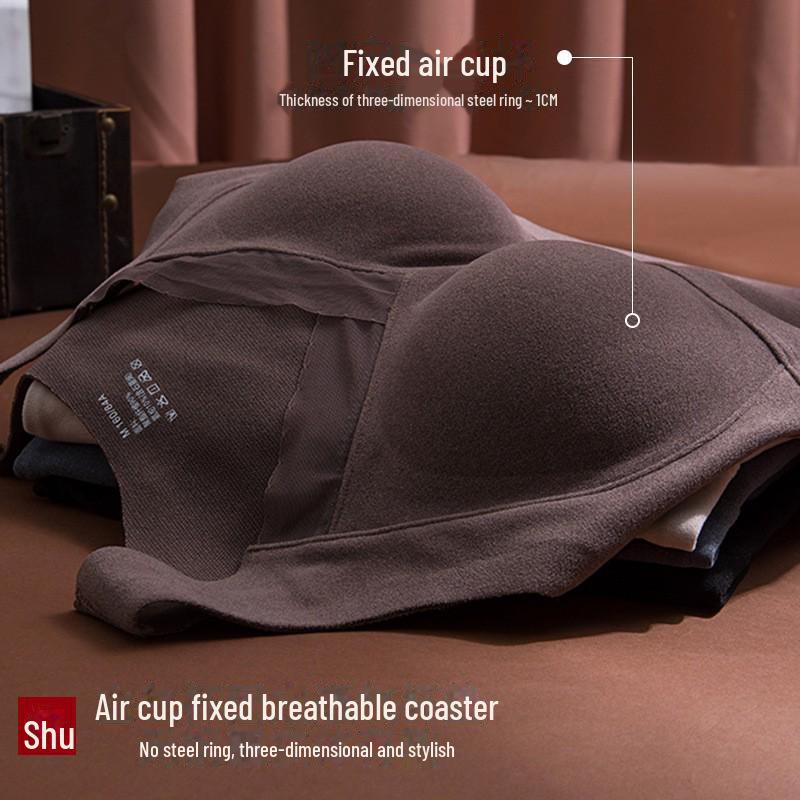 Dámská teplá grafenová vesta s sametovou náprsenkou - Podzim/Zima