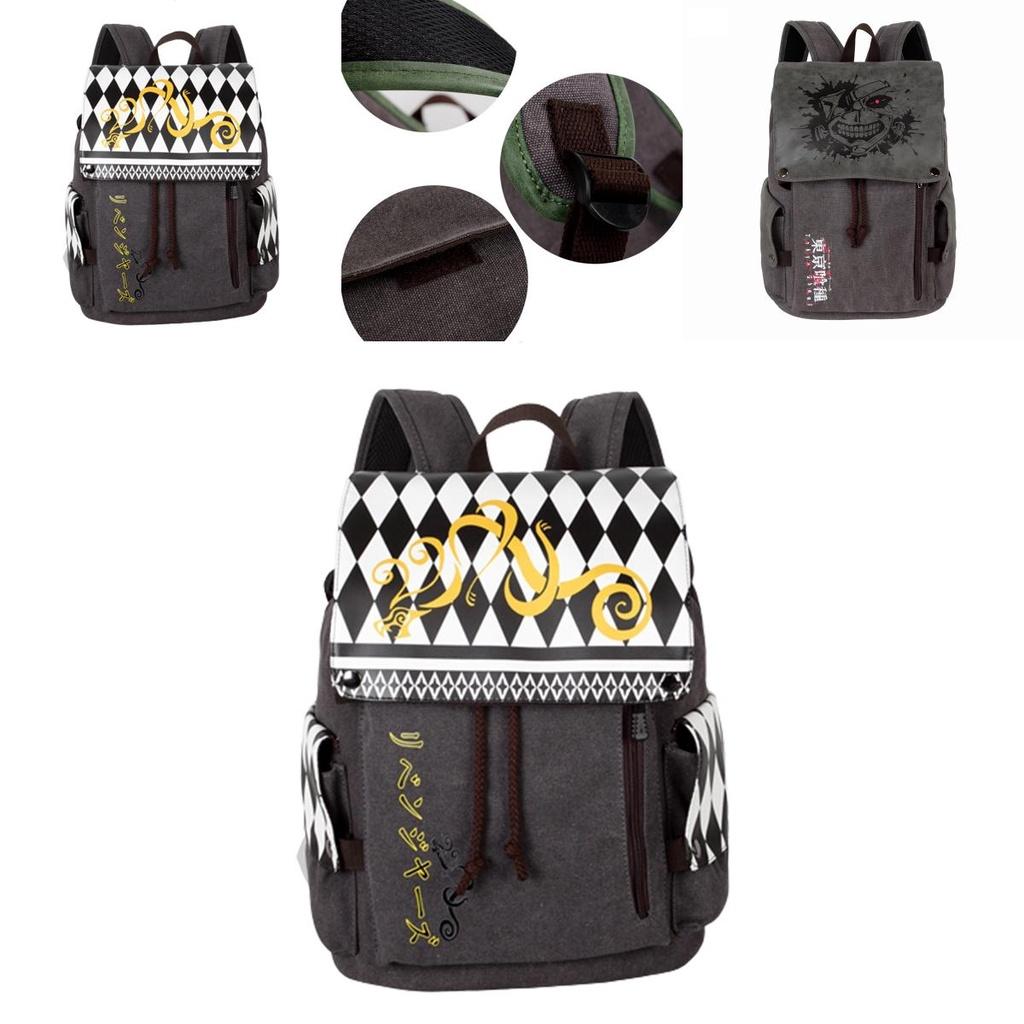 Zaino Tokyo Revengers One Piece Grande Capacità Coulisse Borsa Casual da Viaggio