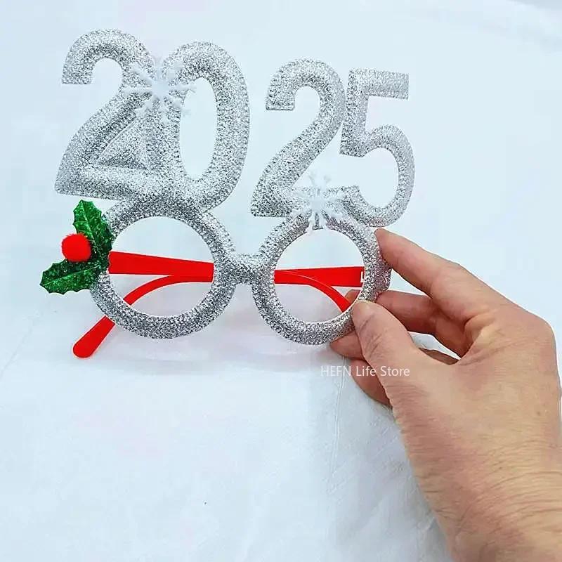 2026Glasses Party Uses Holiday Supplies New Year Decorations Funny Photo Studio Props Decorations Amusing New Year Props Glasses