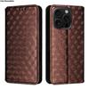 For ZTE Nubia Z80 Ultra Case stereoscopic lines flip wallet skin PU case purse For ZTE Nubia Z80 Ultra 3D Magnetic Cover Coque