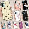 Ballerina Ballet Dancer Girl Cover For Xiaomi Redmi Note 13 14 Pro 12 11 9 10 9S 10S 11S 12S Redmi 14C 10C 12C 13C Case