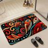 Art A Tattoo Floor Mat Eco  Flannel Doormat Non Slip Odorless Indoor Floor Rug Soft Short Plush Home Mat