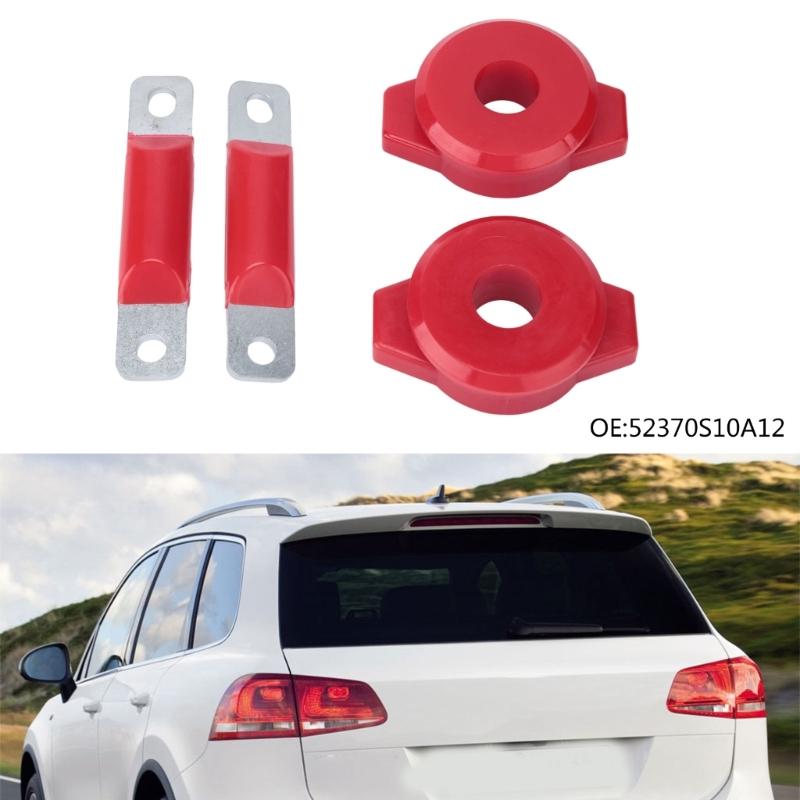 Rear Trailing Arm Bushing Set with Iron Mounting Parts for Replacing Rear Suspension Arm Connection 52370S10A12 PSB580
