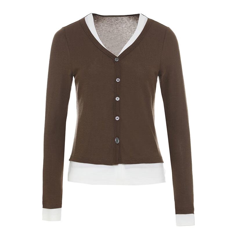 

G·TENNA CL15121 Women s V-Neck Merino Blend Sweater XL