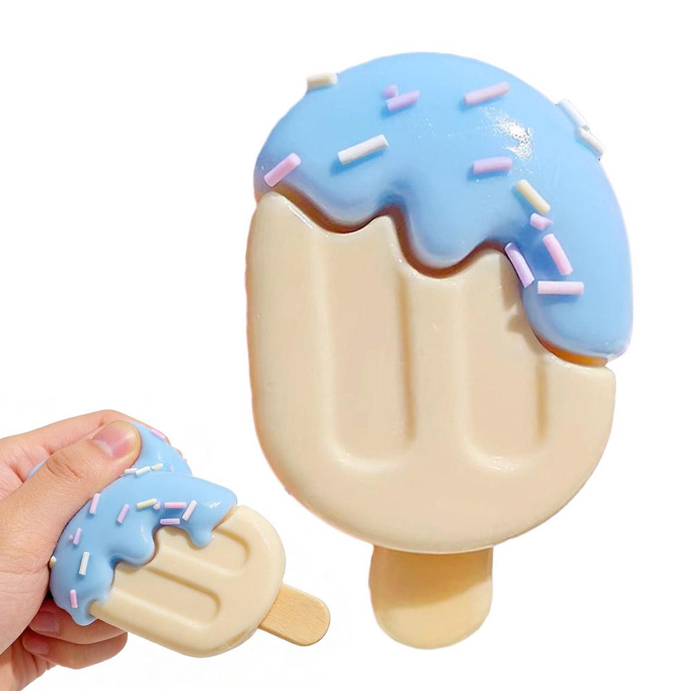 

Kawaii Popsicle Slow Rebound Toy Slow Rise Ice Cream Dessert for Stress Anxiety Relief Sensory Office Desk Gift Present