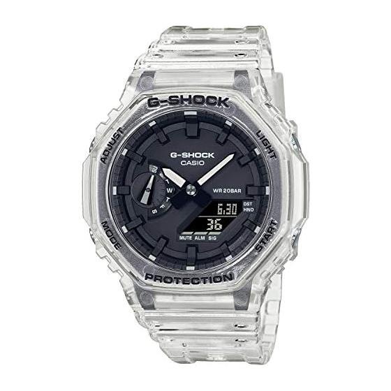 [Casio] Часы G-Shock [Оригинальный отечественный продукт] Серия скелетонов GA-2100SKE-7AJF Мужские прозрачные