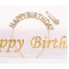 4 Pieces Birthday Party Decorations Champagne Birthday Set Bright  Sash Glitter Golden Letters Instagram Photo Props