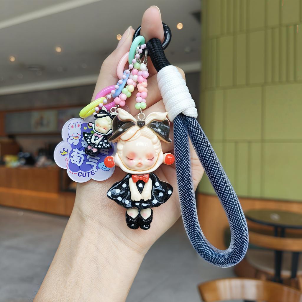 Acrylic Tag Lanyard, Mobile Phone Chain, Keychain, Bag, Exquisite Pendant.