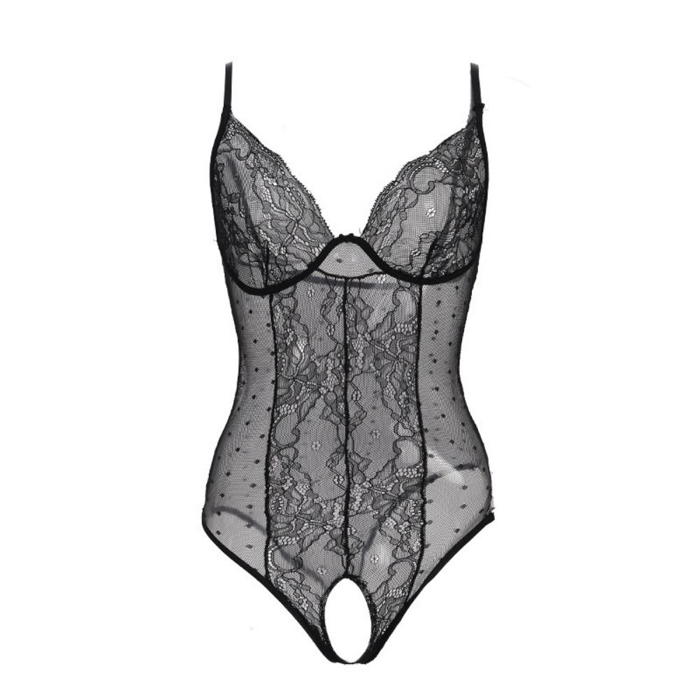 Lace Design Women  Lace Bodysuit Thin Strap Lace Lingerie Sweet Sleepwear  Elegant Occasions