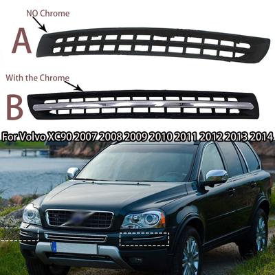 For Volvo XC90 2007 2008 2009-2014 30678954 30678953 Auto Accessories Lefr Right Car Front Bumper Grill Trim Vent Chrome