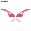 For Honda Civic 11th - 2024 2025 Carbon Fiber Front Window A Pillar Stereo Speaker Audio Speaker Cover Trim Accessories
