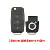 Replacement Flip Key Fob Housing Remote Fit For Keydiy B01 Xhorse Vvdi Smart Housing Cover Fit For Vw B5 Passat Lavida Bora Sagitar Tiguan