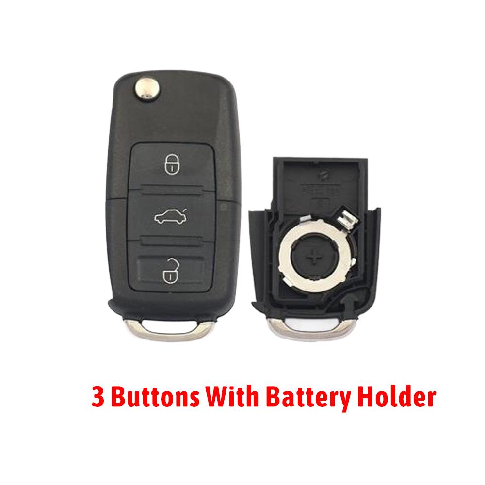 Replacement Flip Key Fob Housing Remote Fit For Keydiy B01 Xhorse Vvdi Smart Housing Cover Fit For Vw B5 Passat Lavida Bora Sagitar Tiguan
