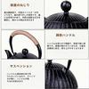 OULOVECO Iron Kettle, IH Compatible, Direct Heat Compatible, Teapot, Unglazed Iron Kettle, Tea Set, Iron Supplement Tea, Ironware, Traditional Craft,