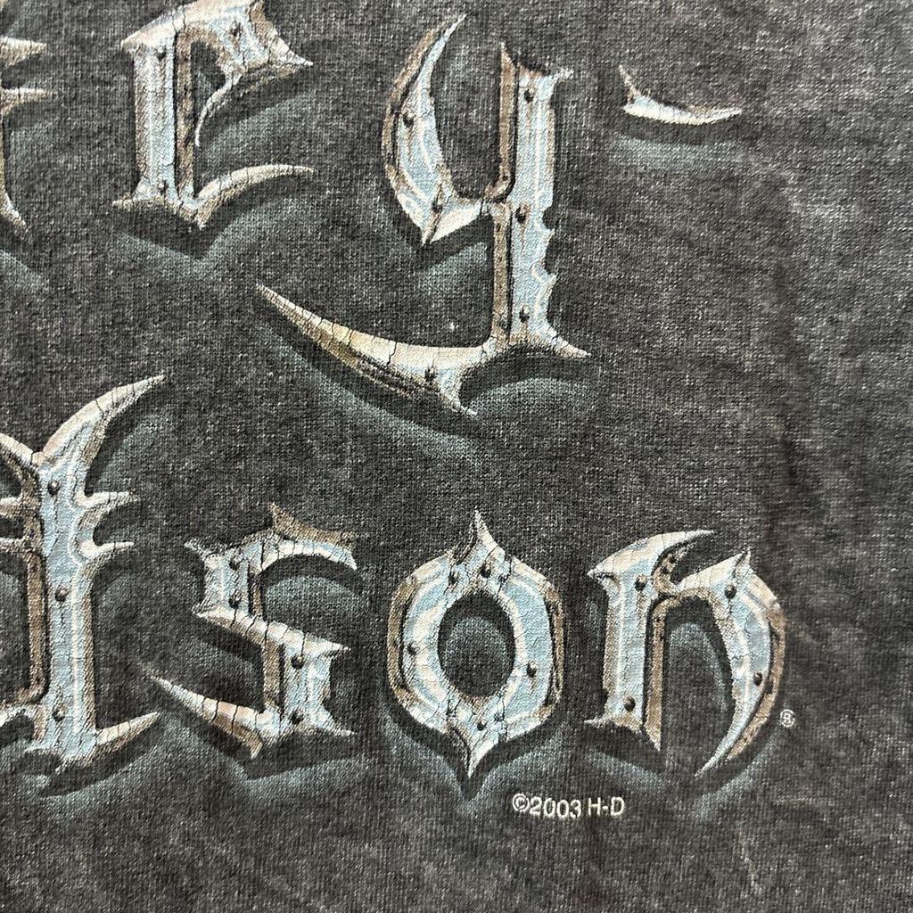 [USED] Vintage Harley-Davidson Tank Top In Faded Gray.