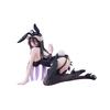 13CM Anime OVERLORD Figure albedo Bunny Girl Kneeling Anime Model Toys Gifts Collection Decoration Ornaments PVC
