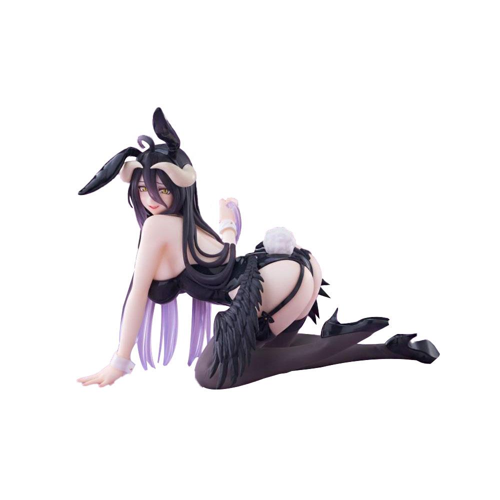 13CM Anime OVERLORD Figure albedo Bunny Girl Kneeling Anime Model Toys Gifts Collection Decoration Ornaments PVC